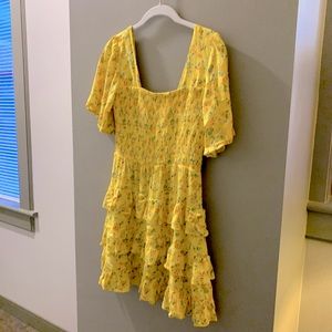 Chelsea & violet ™️ yellow floral dress